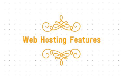 web hosting features