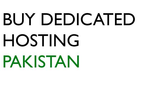 Buy dedicated Server in Pakistan