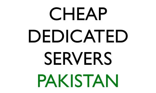 cheap dedicated server pakistan