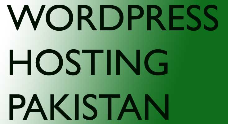 wordpress hosting pakistan